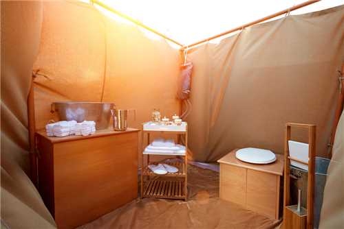 Magic Camp Wahiba Sands Badezimmer