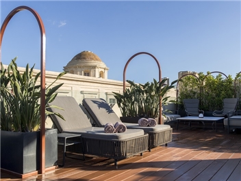 Hotel Rosselli Valletta Panoramaterrasse