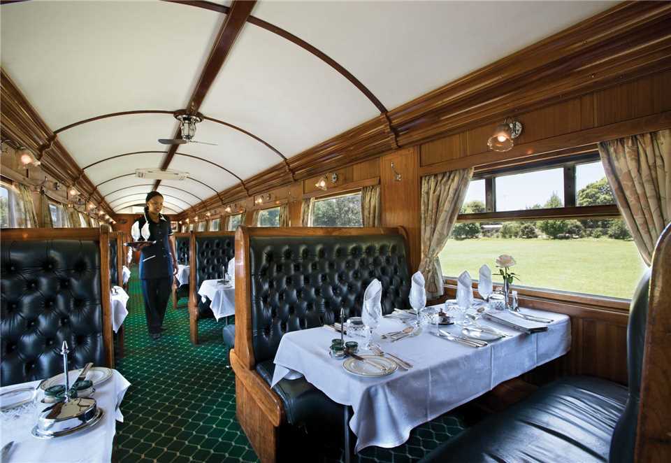 Rovos Rail Restaurant