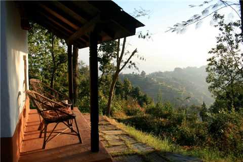 Namo Buddha Resort Ausblick