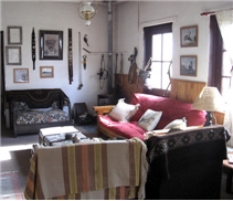 Wohnzimmer von Estancia La Angostura in las Horquetas, Argentinien