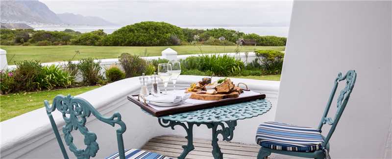 The Marine Hotel Balkon des Luxus Doppelzimmer mit Seeblick
