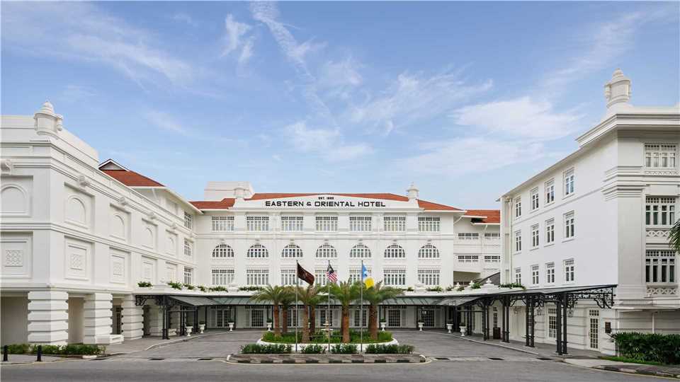 Eastern & Oriental Hotel Außenansicht