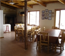 Restaurant von Estancia La Angostura in las Horquetas, Argentinien