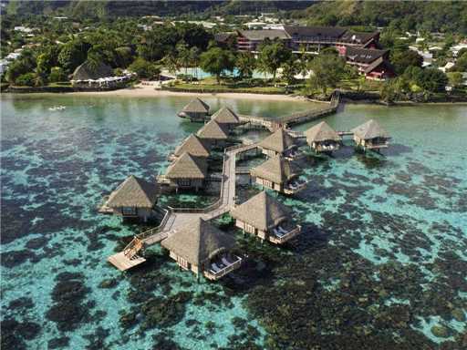 Tahiti Ia Ora Beach Resort managed by Sofitel Luftaufnahme