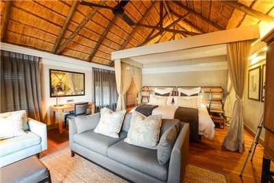 Chobe Water Villas Zimmerblick