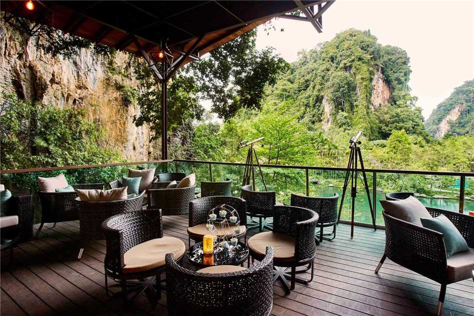 The Banjaran Hotsprings Retreat Terrasse