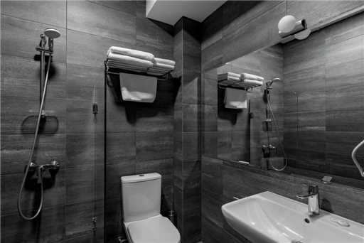 Hotel Stancia Kazbegi Badezimmer
