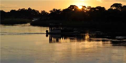 Shametu River Lodge Bootsfahrt