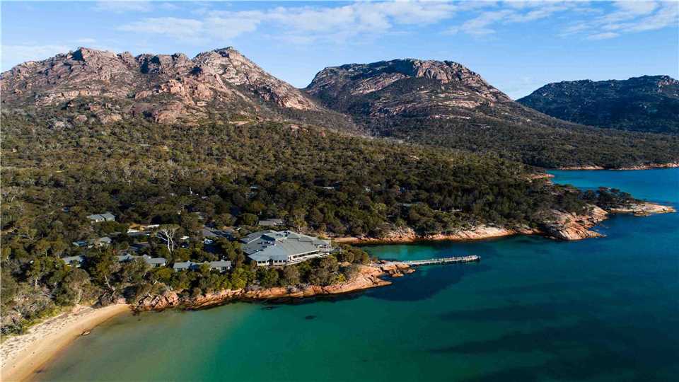 Freycinet Lodge Außenansicht