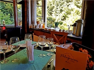 Restaurant von The Patagonien Lodge in Coyhaique, Chile