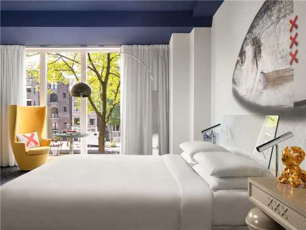 Andaz Amsterdam Prinsengracht Doppelzimmer