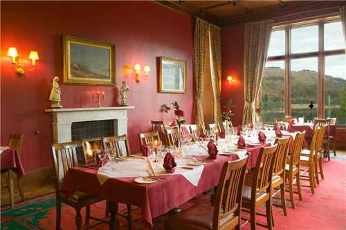 Glenfinnan House Hotel Speiseraum