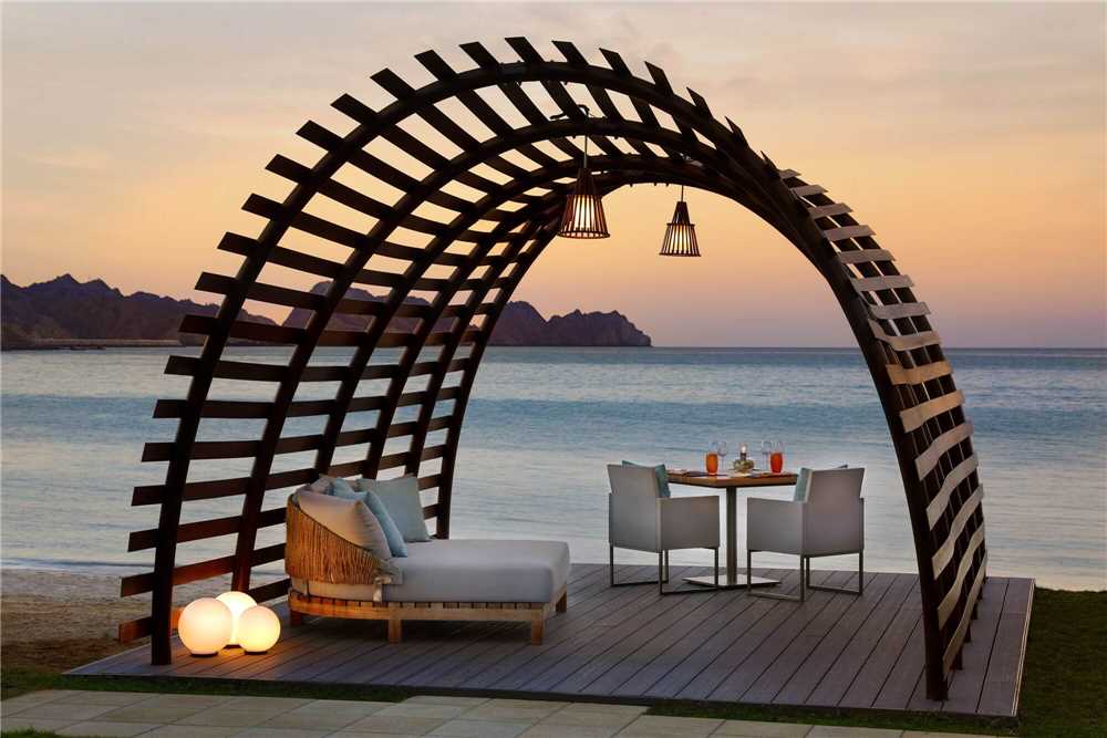 Al Bustan Palace, a Ritz-Carlton Hotel Terrasse