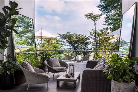 Restaurant Capella Singapur