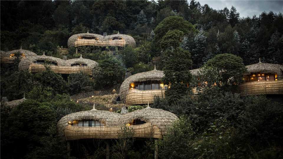 Bisate Lodge Außenansicht
