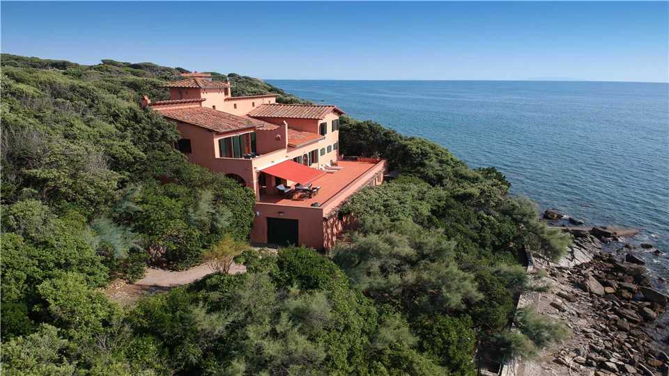 Villa Campolecciano Außenansicht - Toskana