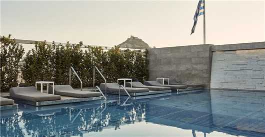 Pool Hotel Electra Metropolis Athen