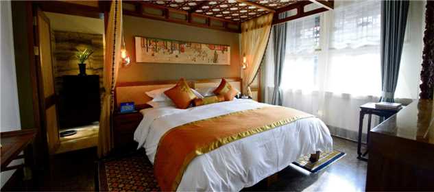 Cours et Pavillons Doppelzimmer