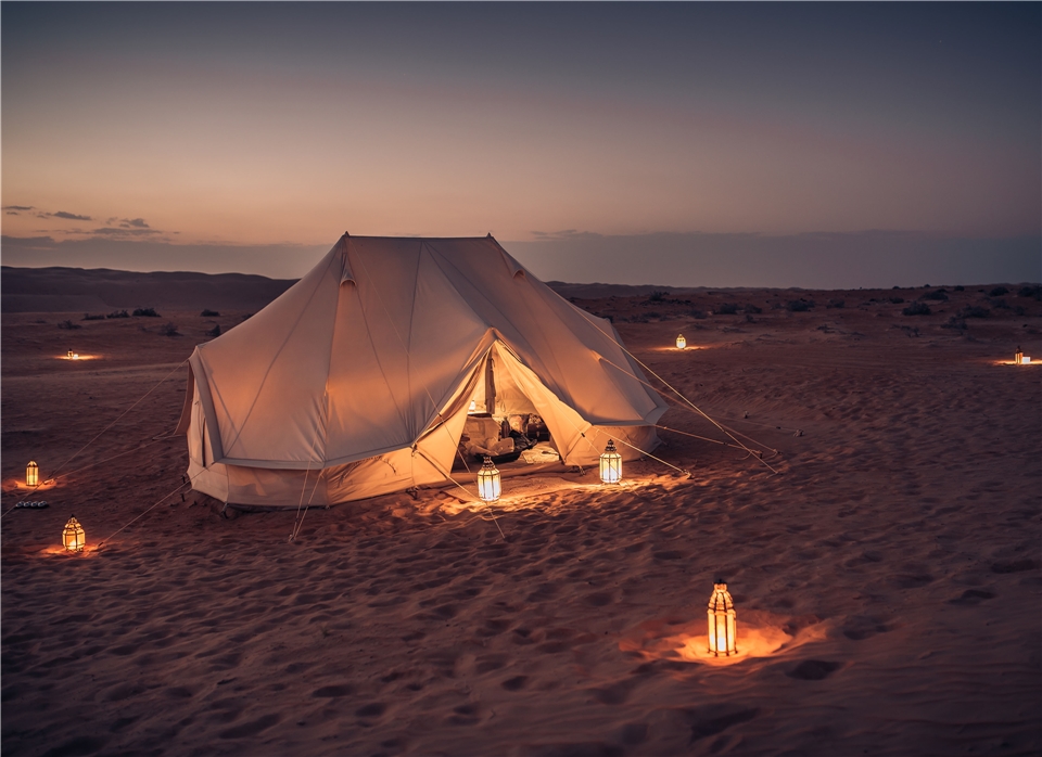 Canvas Club Luxury Tents Ansicht