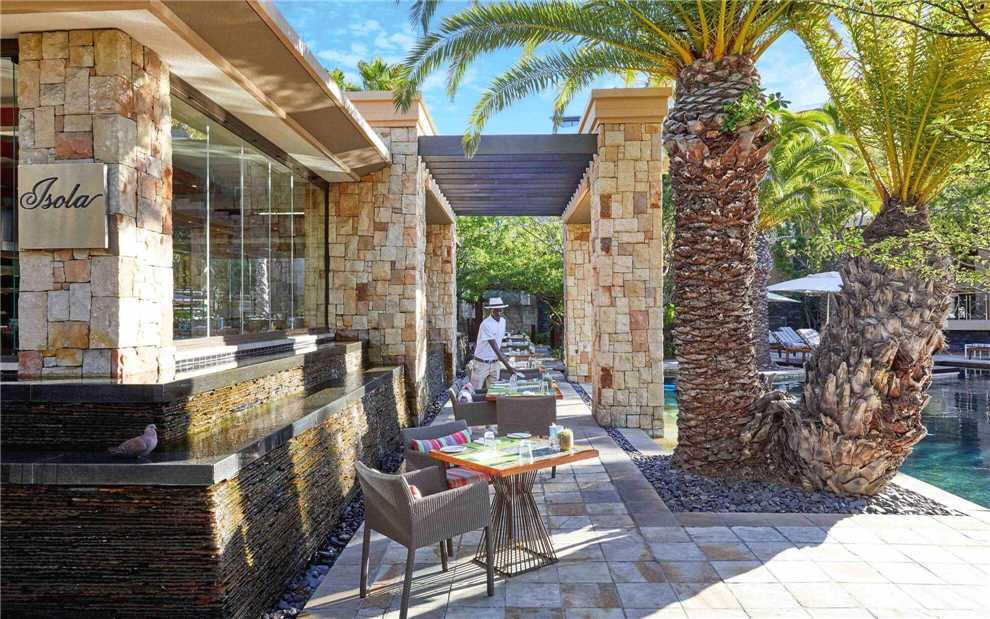 One&Only Cape Town Terrasse