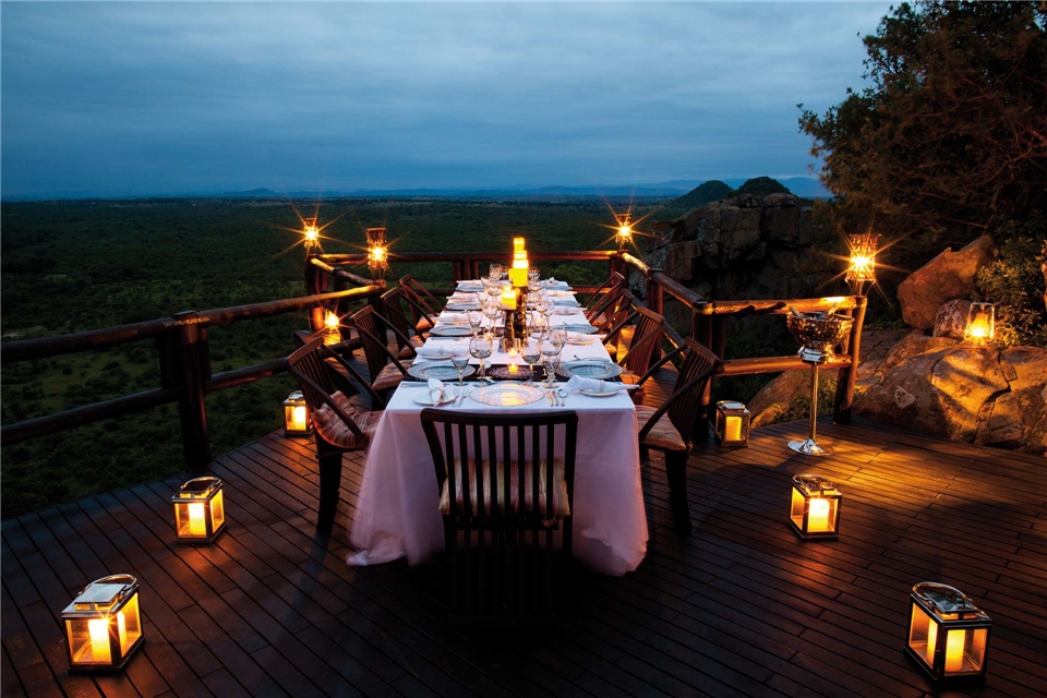 Ulusaba Safari Lodge Dining