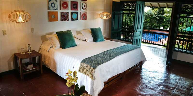 Hacienda Bambusa Doppelzimmer