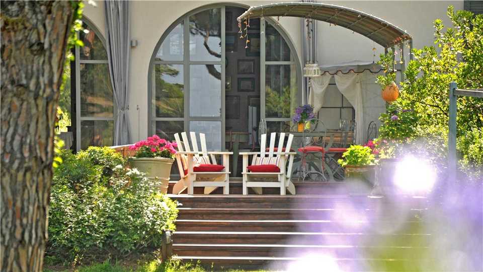 Villa Tombolino Terrasse