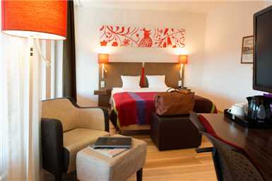 Scandic Lugnet Doppelzimmer