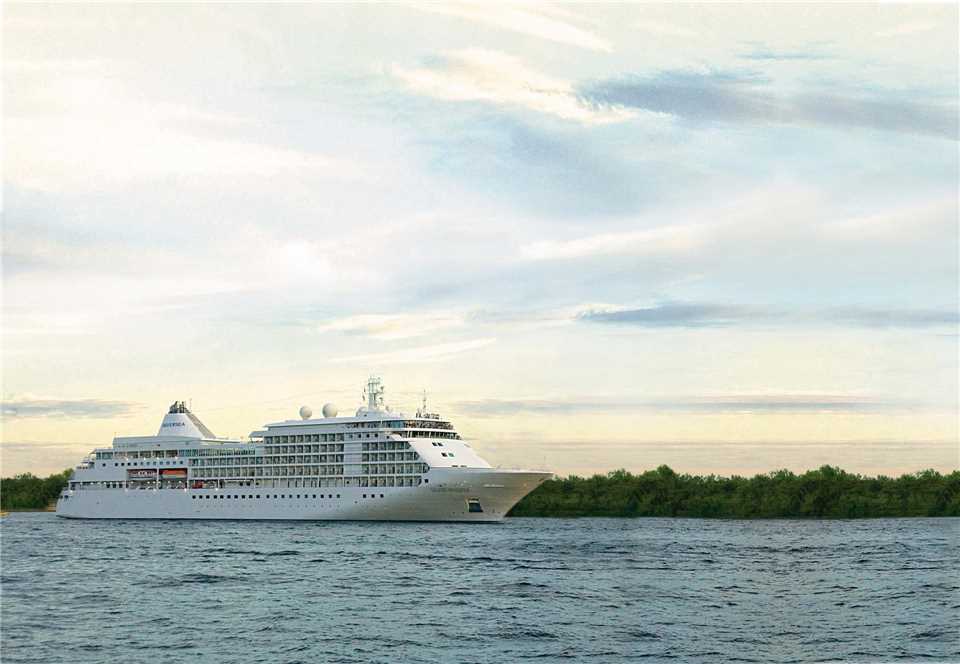 Silversea Cruises Silver Shadow Außenansicht