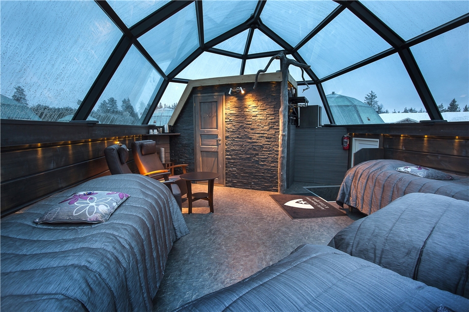 View from a Glass Igloo