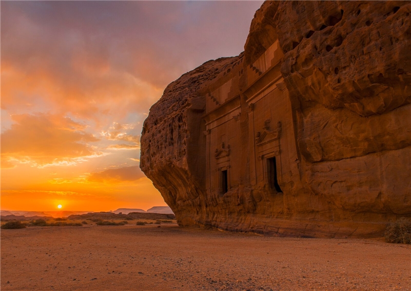 Saudi-Arabien - Sonnenuntergang
