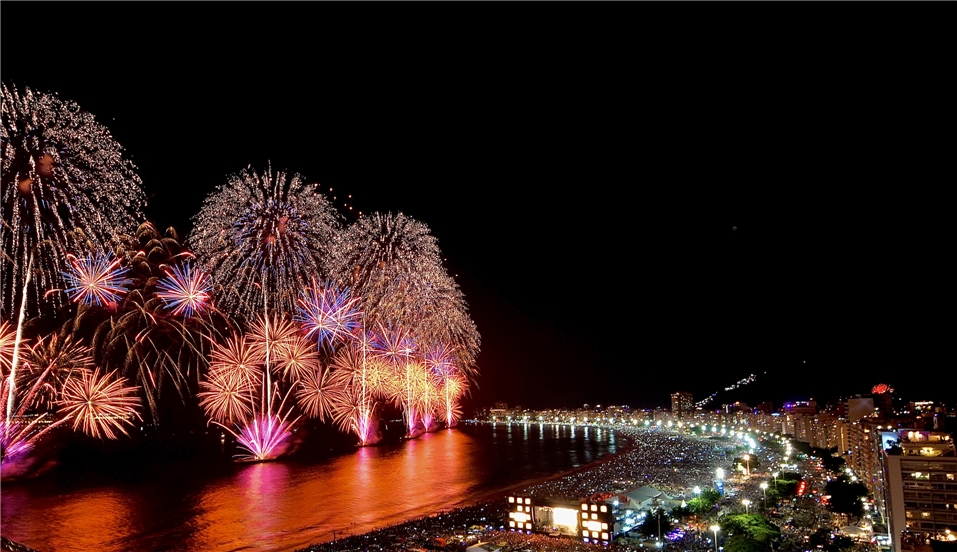 Silvester Copacabana in Rio