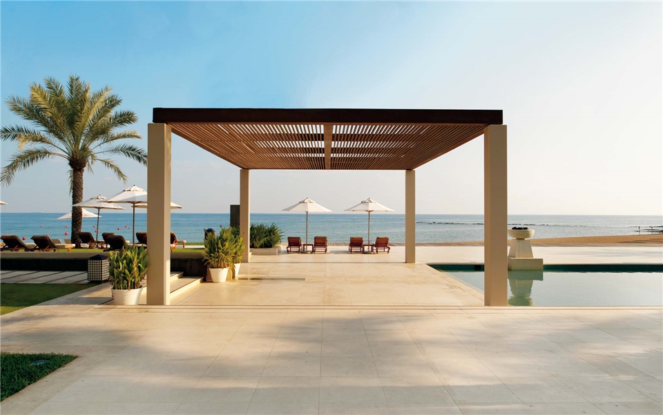 Oman Poolanlage Luxushotel Al Bustan Palace