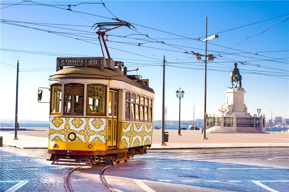Lissabon Old Tram