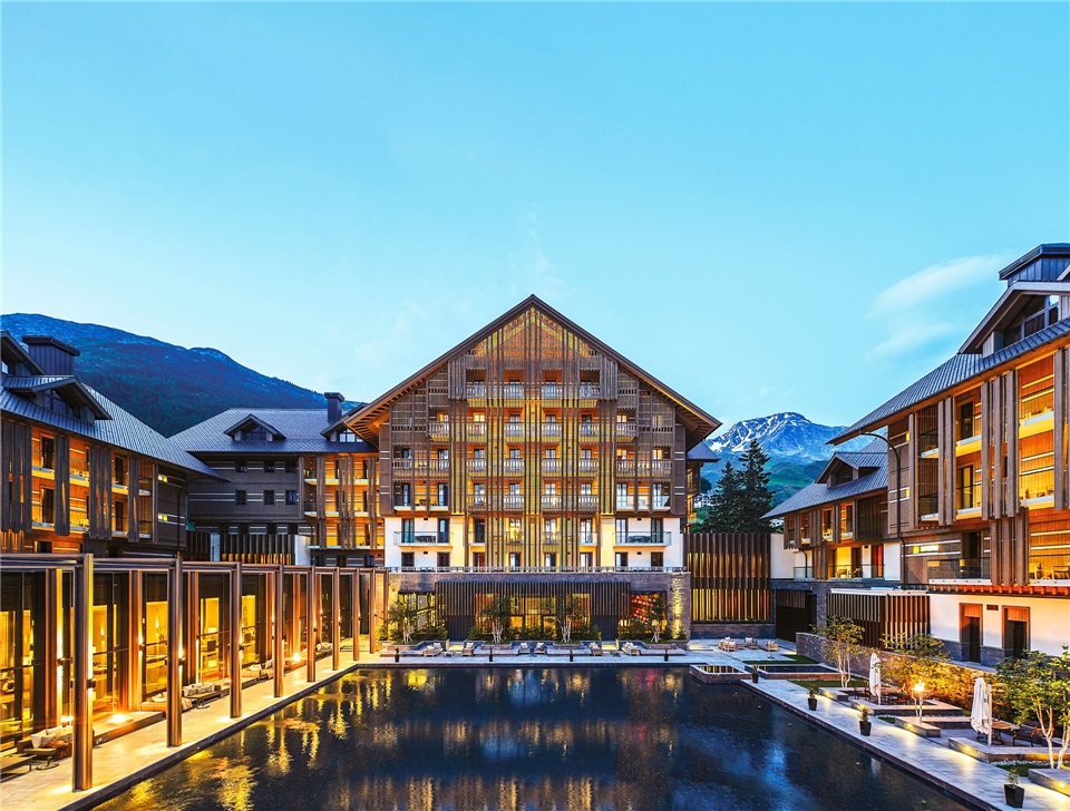 The Chedi Andermatt Aussenansicht