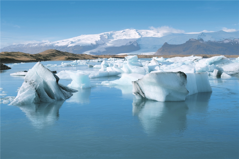 Gletscher in Island