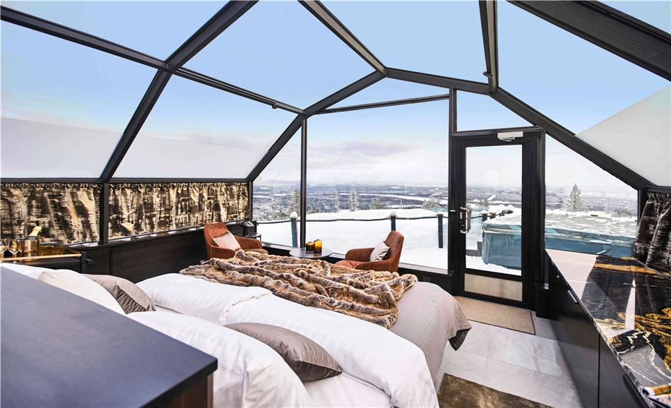 Glass Igloo Suite Doppelzimmer