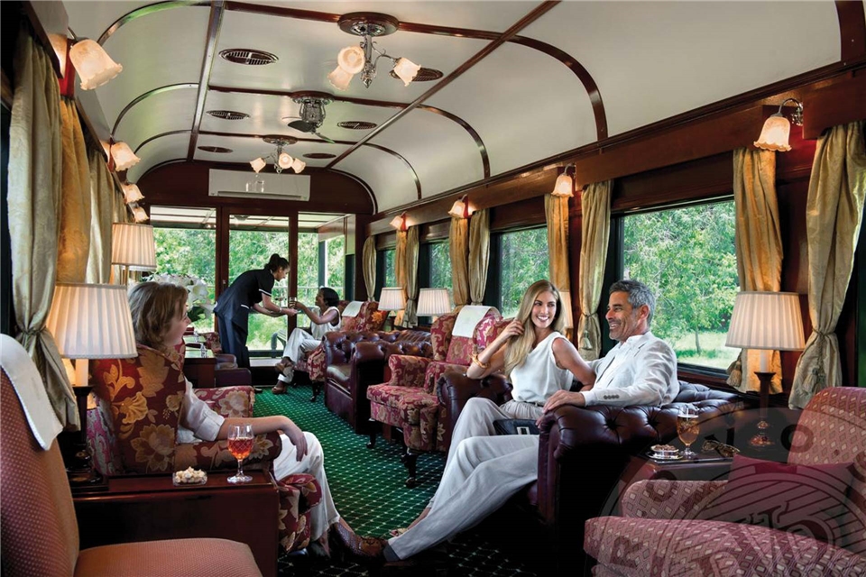 Charme und Luxus am Kap Zuglounge im Rovos Rail