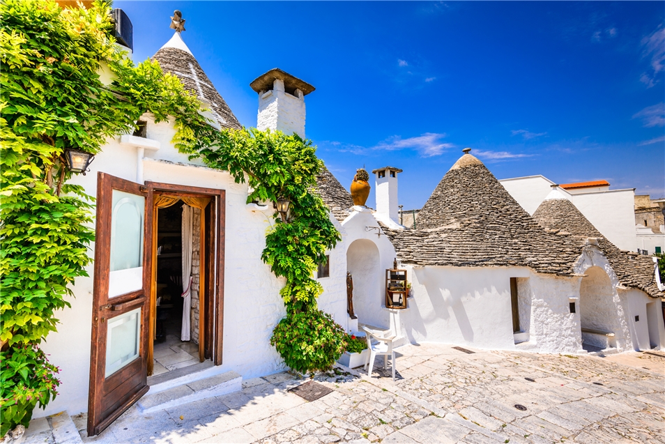 Trulli Häuser
