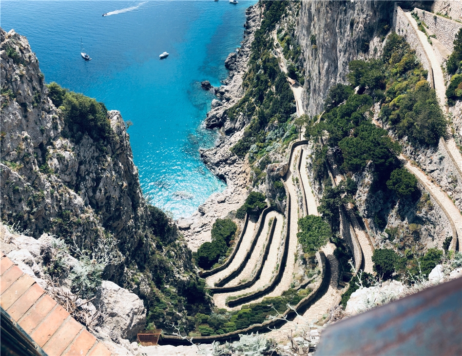 Capri, Italien - Weg