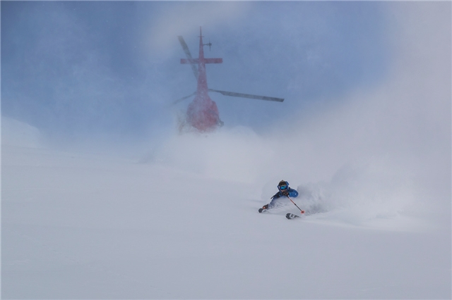 Island - Skifahrer