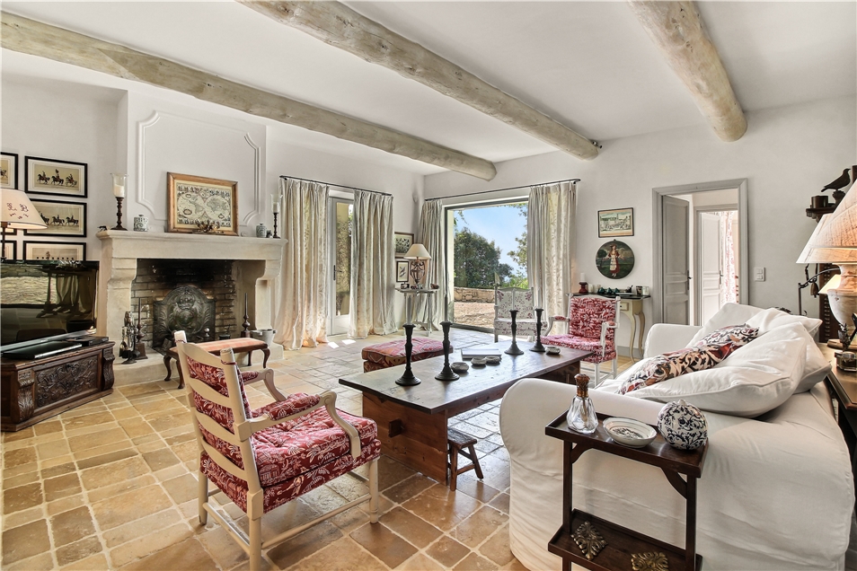 Villa Barbet Wohnzimmer
