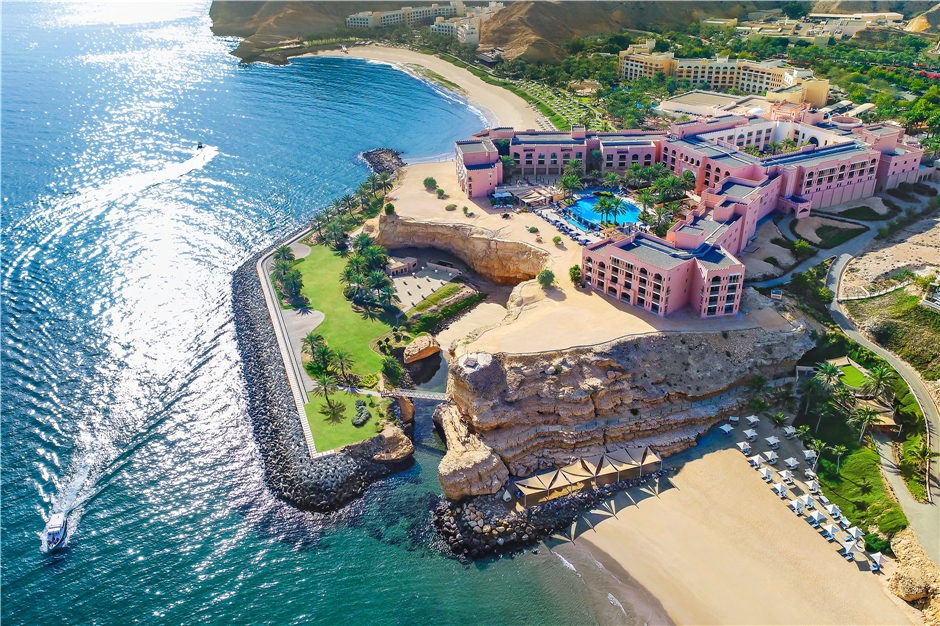 Shangri-La Al Husn Resort & Spa Luftansicht