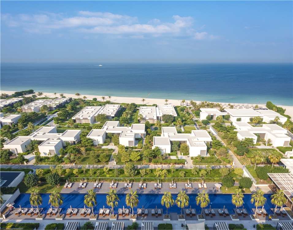 The Oberoi Beach Resort Luftaufnahme