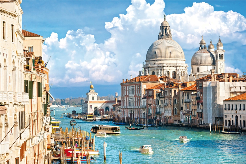 Venedig - Stadtansicht mit Grand Canal