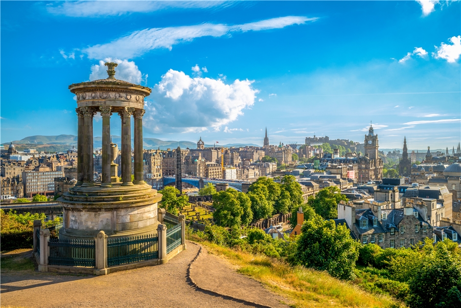 Schottland Calton Hill Edinburgh