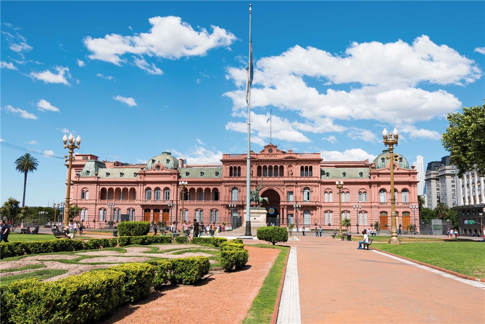 Auszeit in Südamerika Präsidentenpalast Casa Rosada