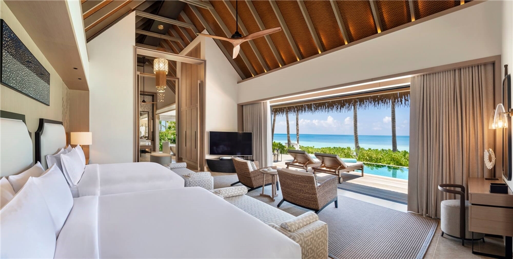 Waldorf Astoria Maldives Beach Villa