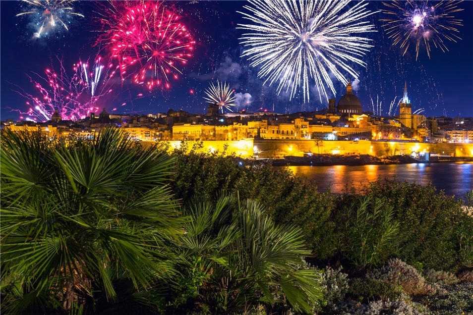 Silvester auf Malta